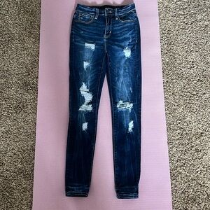 Buckle Black Distressed Skinny Jeans